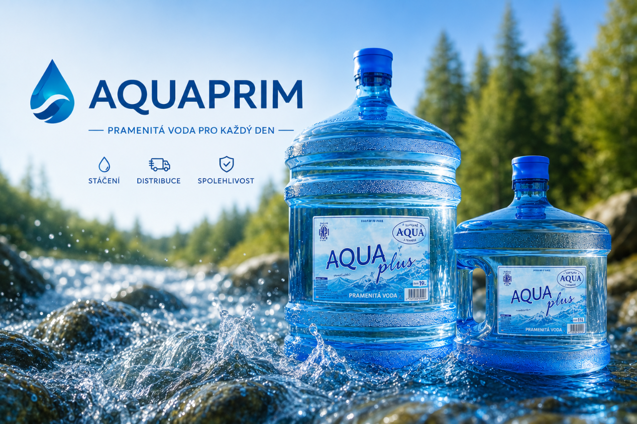 AQUAPRIM – prodej a rozvoz balené vody 